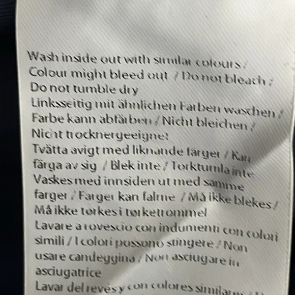 Amendi Gunnar Blue Organic Cotton Pleat Front Button Fly Pants - NWOT - Size 34 - Picture 10 of 10